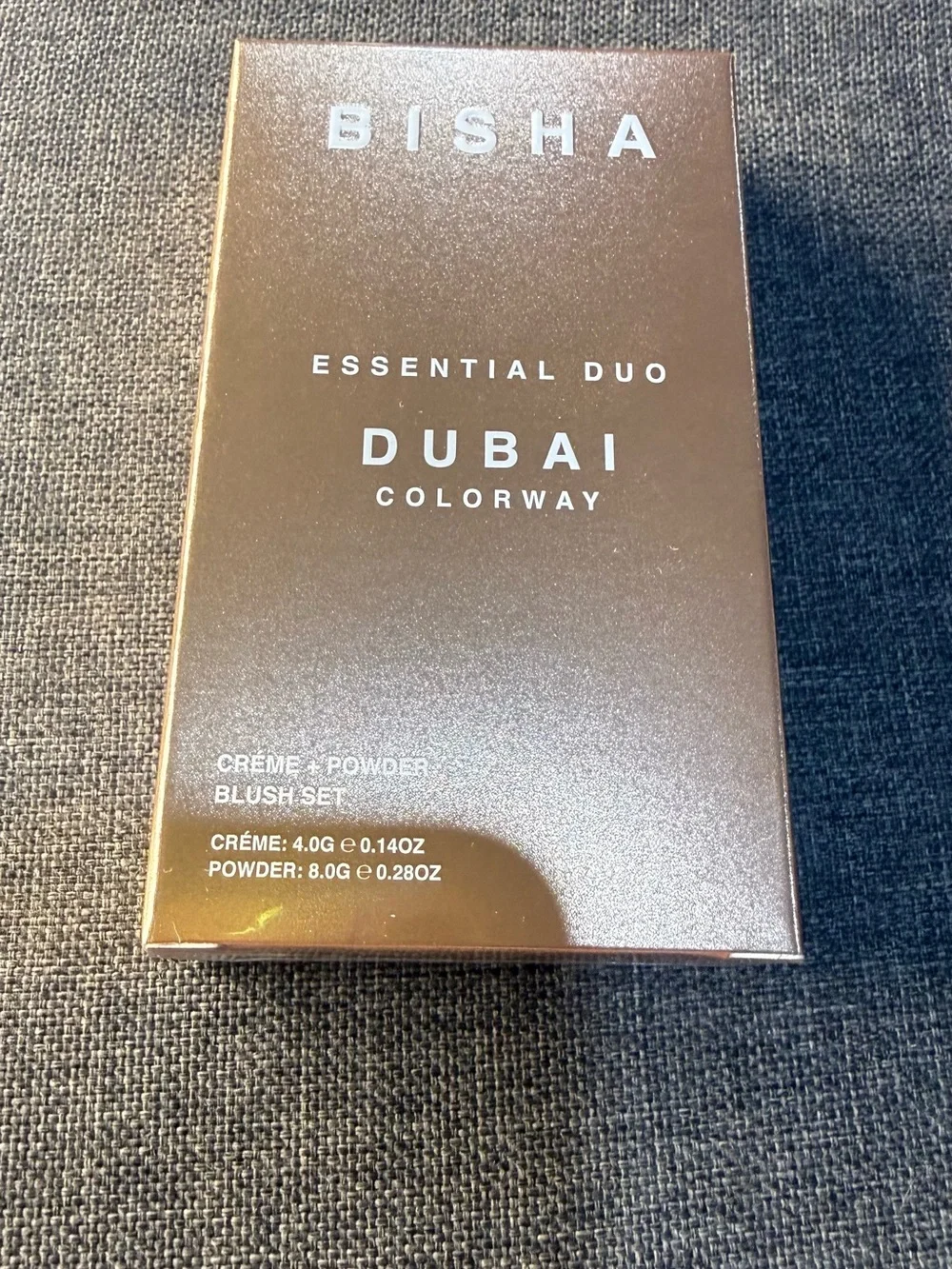 Bisha Essential Duo Blush Set Dubai Colorway Creme+Powder Blush Bright Pink 42oz